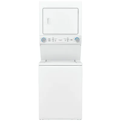 Frigidaire Electric Washer & Dryer Laundry Centre (FLCE752CAW) - White - Open Box - Perfect Condition