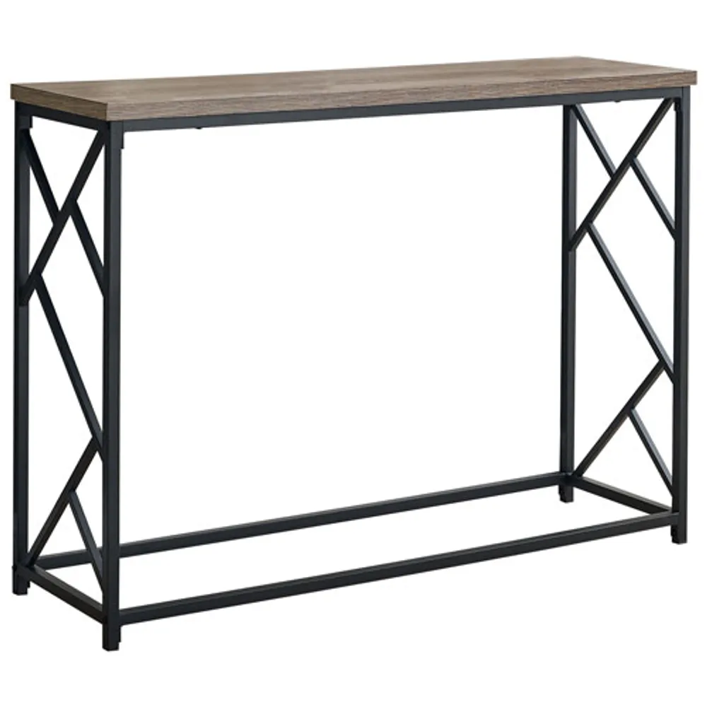 Monarch Contemporary Rectangular Console Table