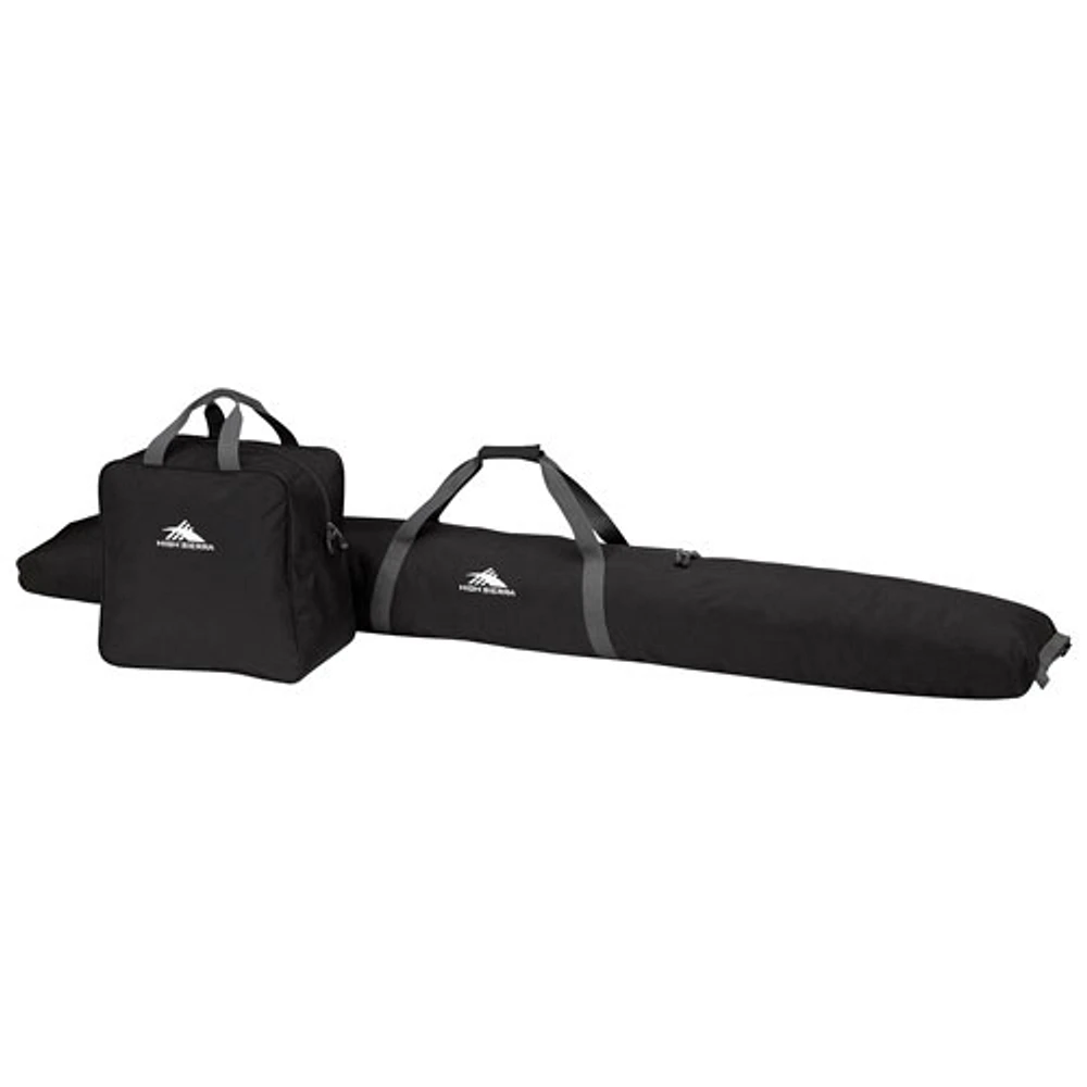 High Sierra Ski Bag & Boot Bag Combo - Black