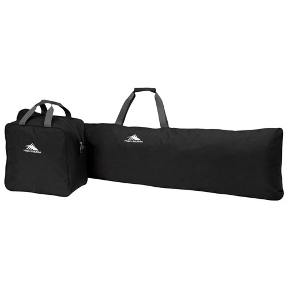 High Sierra Snowboard Sleeve & Boot Bag Combo - Black