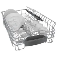 Bosch 18" 44dB Built-In Dishwasher with Stainless Steel Tub & Third Rack (SPX68B55UC) - Stainless