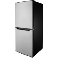 Insignia 4.9 Cu. Ft. Freestanding Compact Bottom Freezer Refrigerator (NS-CF49BMSS2-C) - Stainless Steel