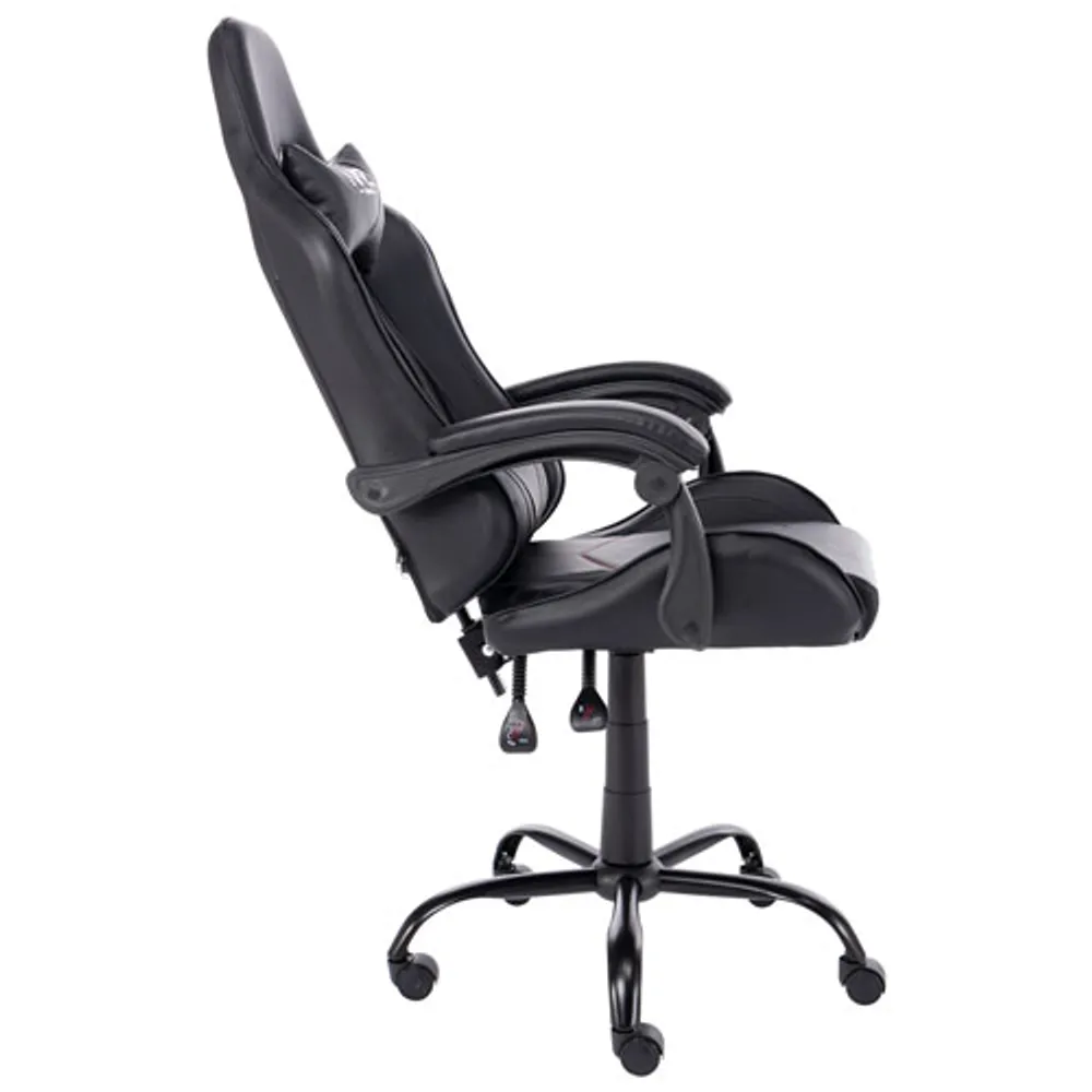 Naz Expert Full-Back Mesh Office Chair with Headrest - Black