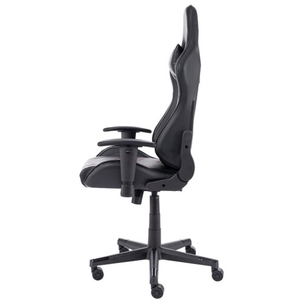 Naz Pro Series Ergonomic High-Back Faux Leather Gaming Chair - Black