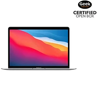 Open Box - Apple MacBook Air 13.3" w/ Touch ID (2020) - Silver (Apple M1 Chip/256GB SSD/8GB RAM) - En