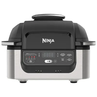 Ninja BG500C, Foodi XL 5-in-1 Indoor Grill with 4-Quart (3.8L) Air