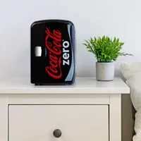 Coca-Cola Coke Zero 0.14 Cu. Ft. Freestanding Bar Fridge (CZ04)