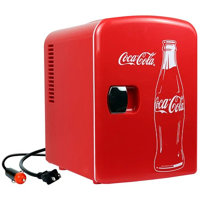 Réfrigérateur de bar autonome 0,14 pi3 Coca-Cola (KWC-4C)