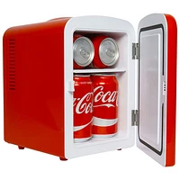 Coca-Cola 0.14 Cu. Ft. Freestanding Bar Fridge (KWC-4C)