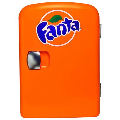 Coca-Cola Fanta 0.14 Cu. Ft. Freestanding Bar Fridge (FA04) - Orange