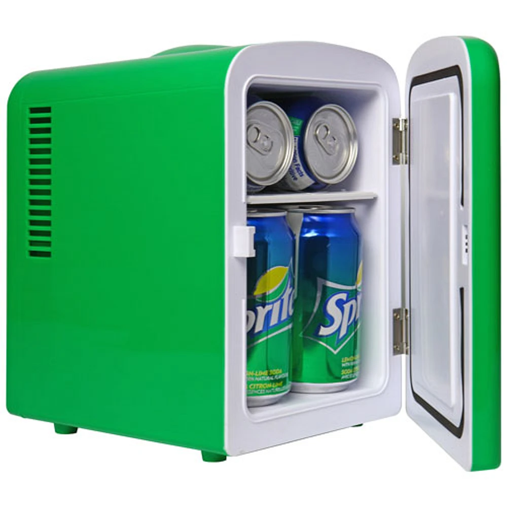 Coca-Cola Sprite 0.14 Cu. Ft. Freestanding Bar Fridge (SPO04) - Green
