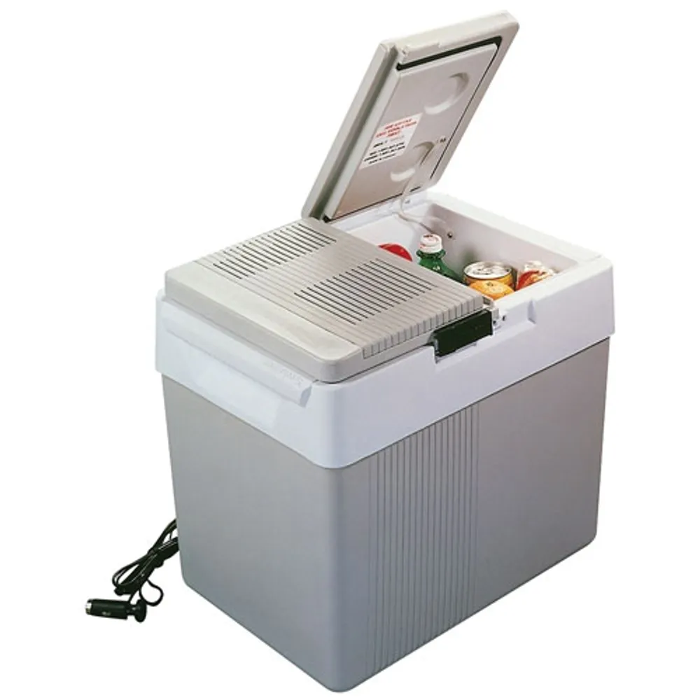 Koolatron 12V Electric Cooler/Warmer 31L (33 Qt) Dual Opening - Grey