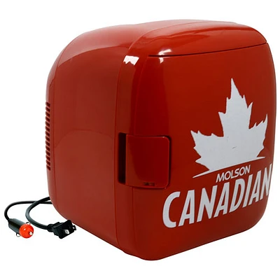 Réfrigérateur de bar autonome de 0,28 pi³ Molson Canadian (MC09) - Rouge