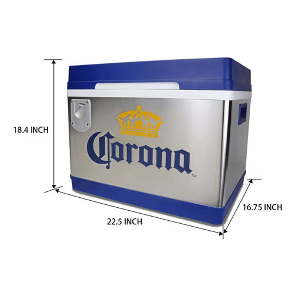 Corona 1.59 Cu. Ft. Freestanding Bar Fridge (CORC24) - Stainless Steel