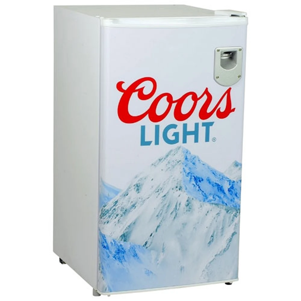 Coors Light 3.18 Cu. Ft. Freestanding Bar Fridge (CL90) - White