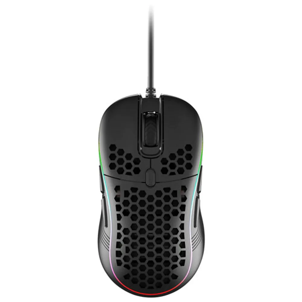 Lexma G97 Lightweight 4200 DPI Gaming Mouse - Black