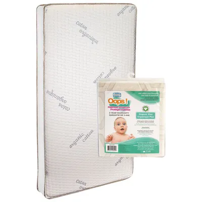 Simmons Organic Touch Super Firm Mattress w/ Organic Cotton Cover & Mattress Protector - Only at Best Buy