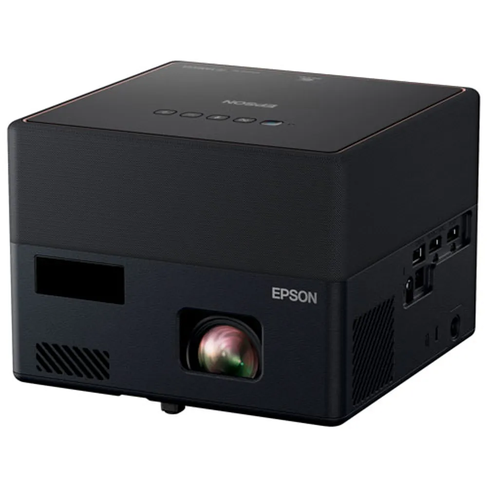 Epson EpiqVision Mini EF12 Smart Streaming Laser 1080p Home Theatre Projector with Android TV (EF-12)