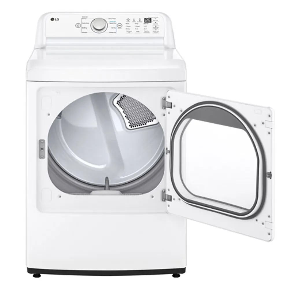 LG 7.4 Cu. Ft. Electric Dryer (DLE7150W) - White