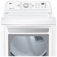 LG 7.4 Cu. Ft. Electric Dryer (DLE7150W) - White