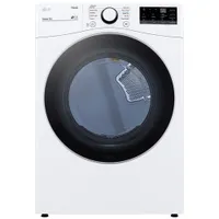 LG 7.4 Cu. Ft. Gas Dryer (DLG3601W) - White