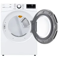 LG 7.4 Cu. Ft. Gas Dryer (DLG3601W) - White