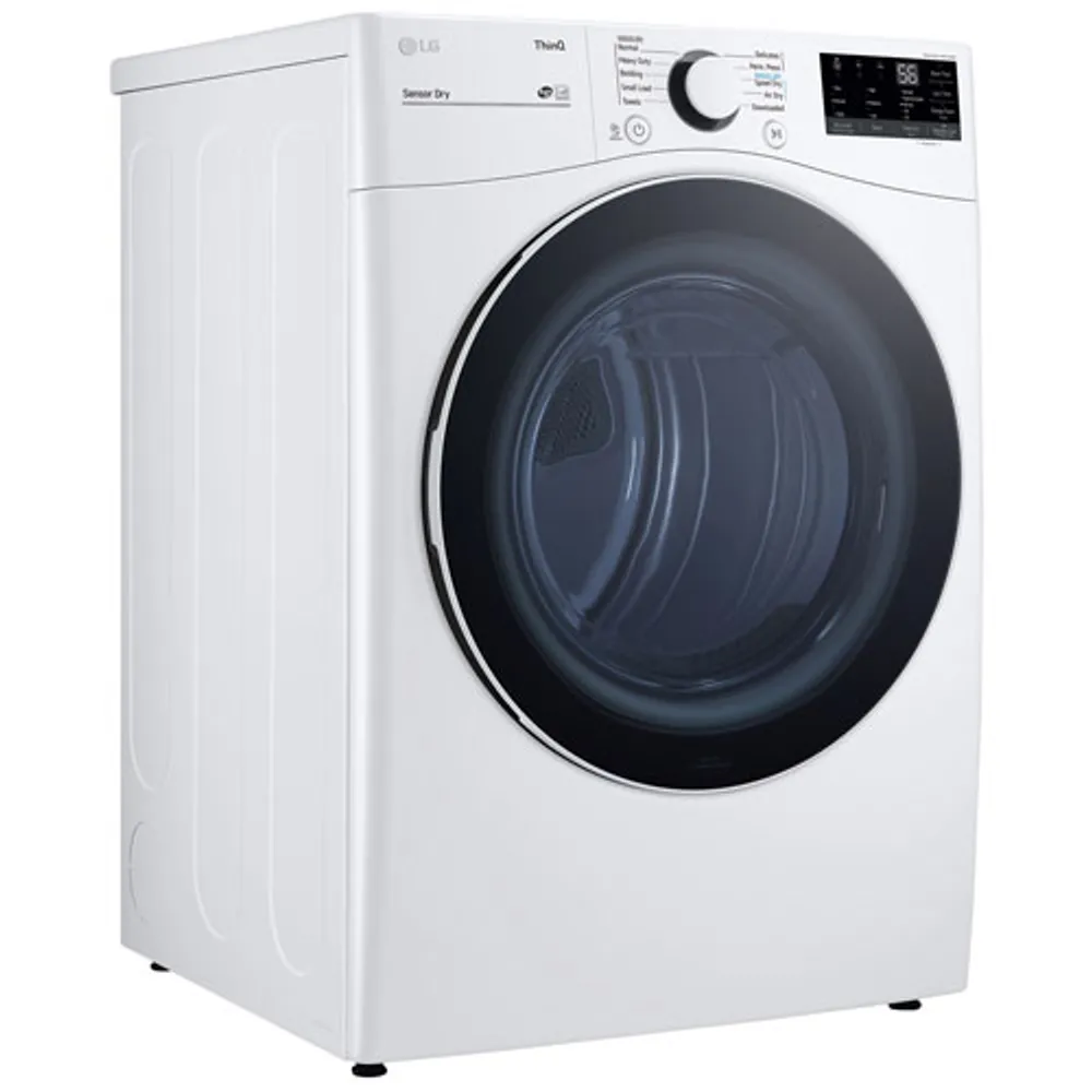 LG 7.4 Cu. Ft. Gas Dryer (DLG3601W) - White