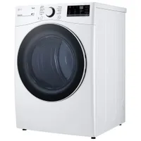 LG 7.4 Cu. Ft. Gas Dryer (DLG3601W) - White