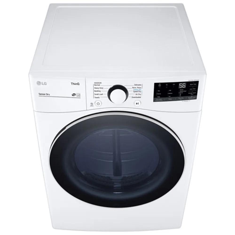 LG 7.4 Cu. Ft. Gas Dryer (DLG3601W) - White