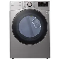 LG 7.4 Cu. Ft. Electric Steam Dryer (DLEX3850V) - Graphite Steel