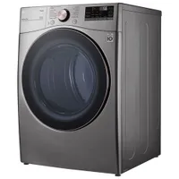 LG 7.4 Cu. Ft. Electric Steam Dryer (DLEX3850V) - Graphite Steel