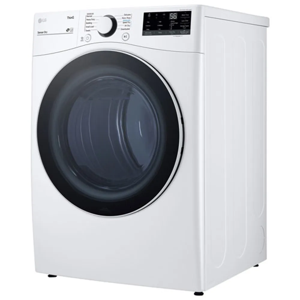 LG 7.4 Cu. Ft. Electric Dryer (DLE3600W) - White