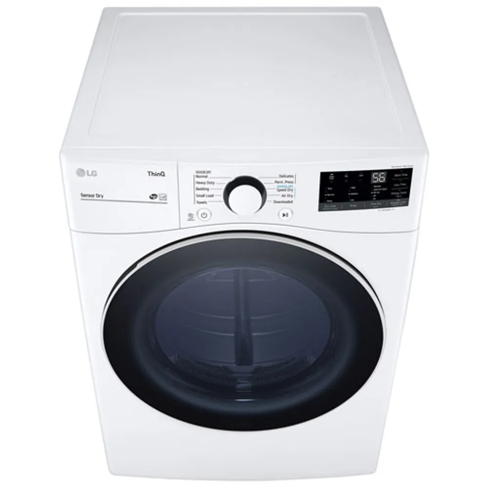 LG 7.4 Cu. Ft. Electric Dryer (DLE3600W) - White