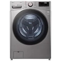 LG 5.2 Cu. Ft. Front Load Steam Washer (WM3850HVA) - Graphite Steel