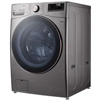 LG 5.2 Cu. Ft. Front Load Steam Washer (WM3850HVA) - Graphite Steel