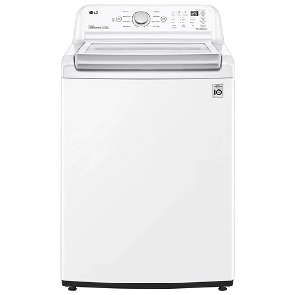 Laveuse à chargement par le haut haute efficacité de 5,8 pi³ de LG (WT7150CW) - Blanc