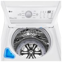 LG 5.8 Cu. Ft. High Efficiency Top Load Washer (WT7150CW) - White