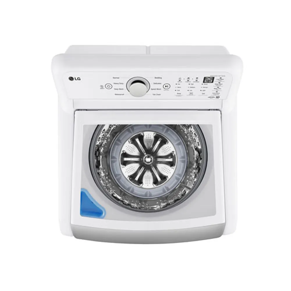 LG 5.8 Cu. Ft. High Efficiency Top Load Washer (WT7150CW) - White