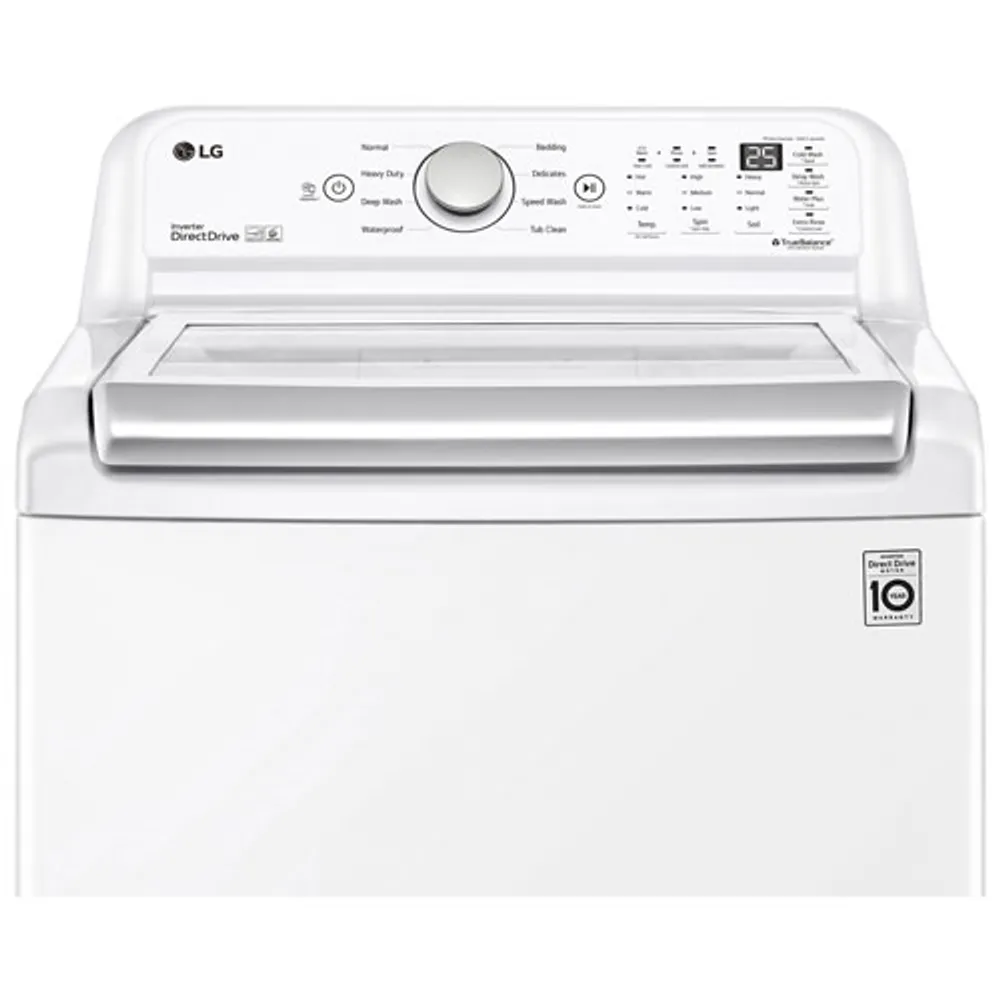 LG 5.8 Cu. Ft. High Efficiency Top Load Washer (WT7150CW) - White