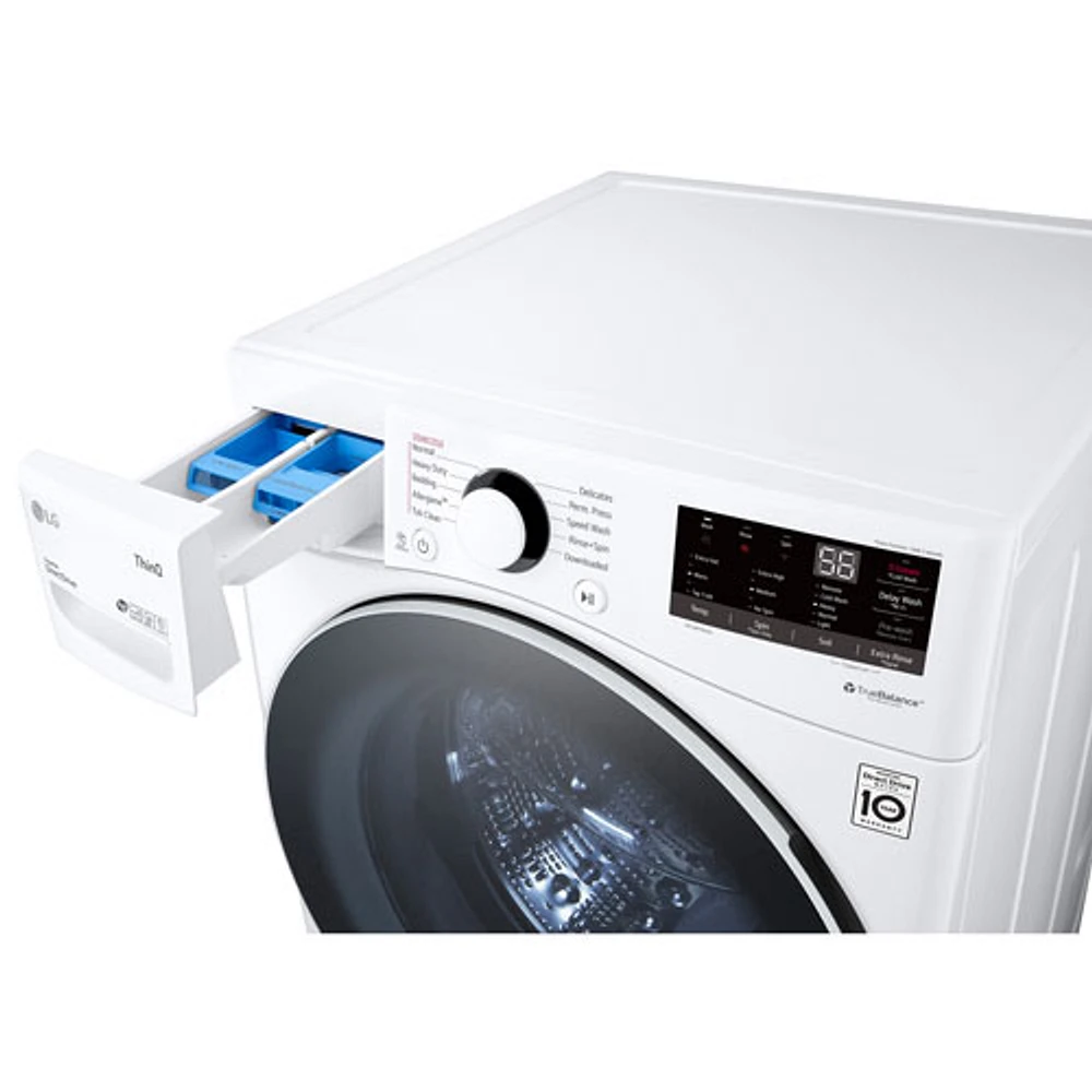 LG 5.2 Cu. Ft. Front Load Washer (WM3600HWA) - White