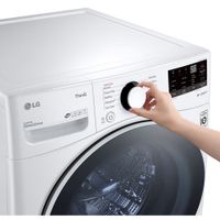 LG 5.2 Cu. Ft. Front Load Washer (WM3600HWA) - White