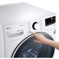 LG 5.2 Cu. Ft. Front Load Washer (WM3600HWA) - White