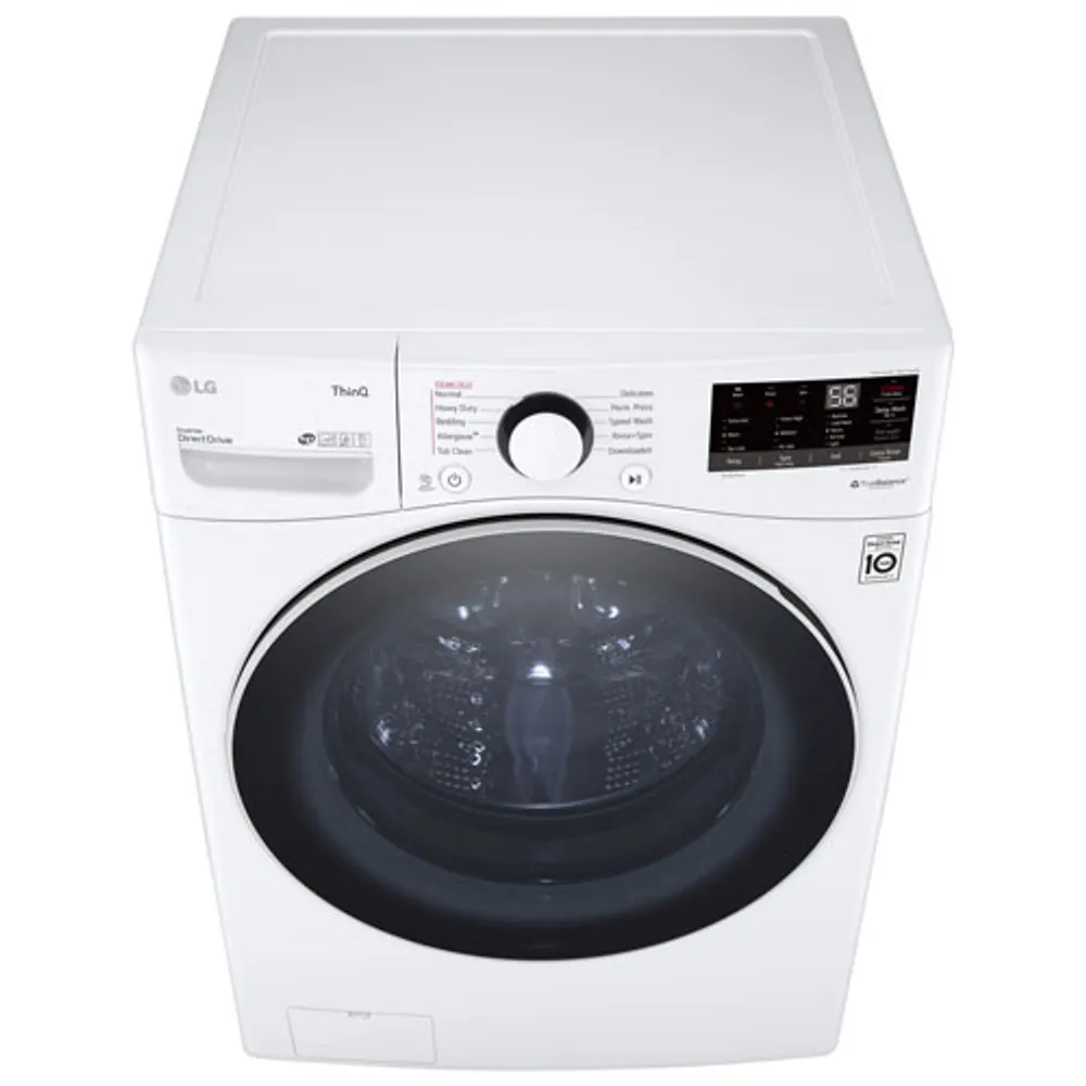 LG 5.2 Cu. Ft. Front Load Washer (WM3600HWA) - White