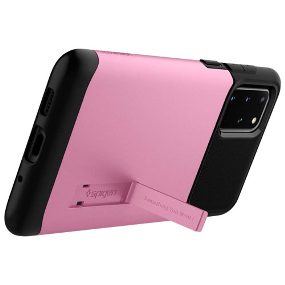 Spigen Slim Armor Fitted Hard Shell Case for Samsung Galaxy S20+ (Plus) - Rusty Pink