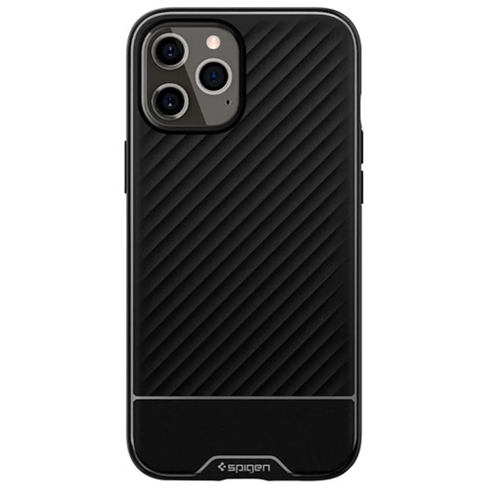 Étui rigide ajusté Core Armor de Spigen pour iPhone 12 Pro Max - Noir mat