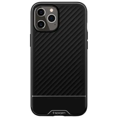 Spigen Core Armor Fitted Hard Shell Case for iPhone 12 Pro Max - Matte Black