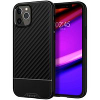 Spigen Core Armor Fitted Hard Shell Case for iPhone 12 Pro Max - Matte Black