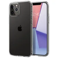 Étui rigide ajusté Crystal Flex de Spigen pour iPhone 12/12 Pro - Transparent