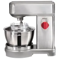 Wolf Gourmet High-Performance Lift-Bowl Stand Mixer - 7Qt - 500-Watt - Stainless Steel