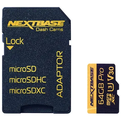 Nextbase 64GB 70 MB/s microSD Memory Card